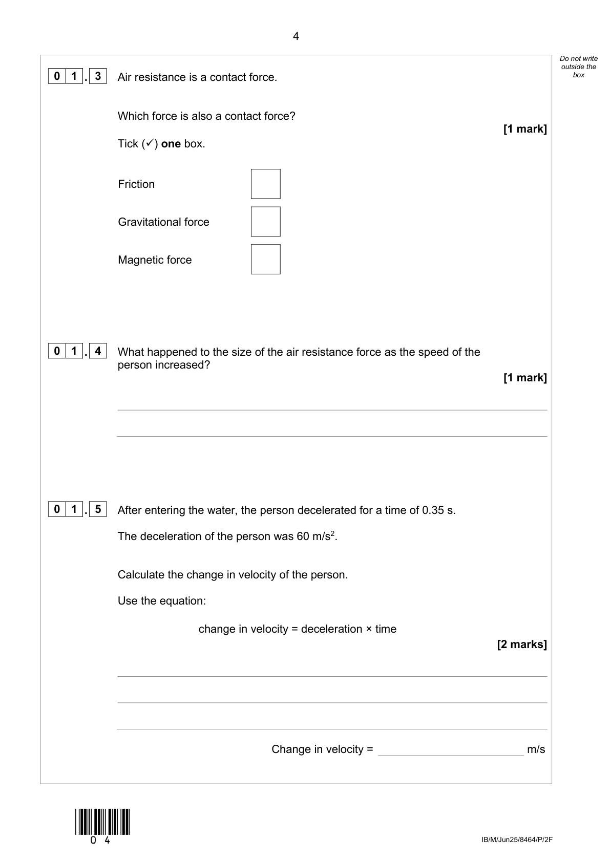 Question paper page 3